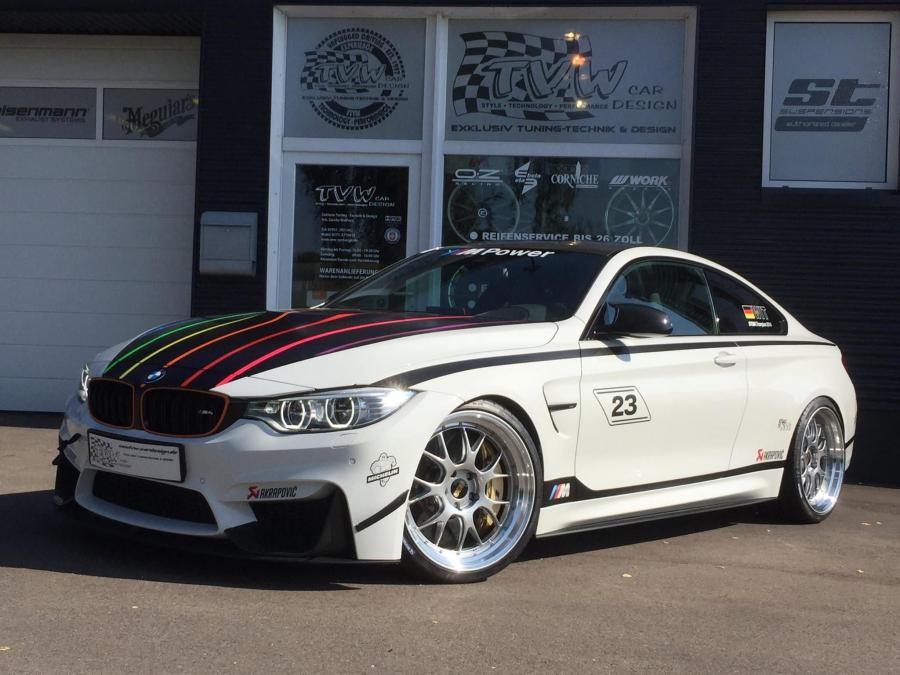 BMW M4 Marco Wittmann Edition by TVW Car Design on BBS Wheels '2017